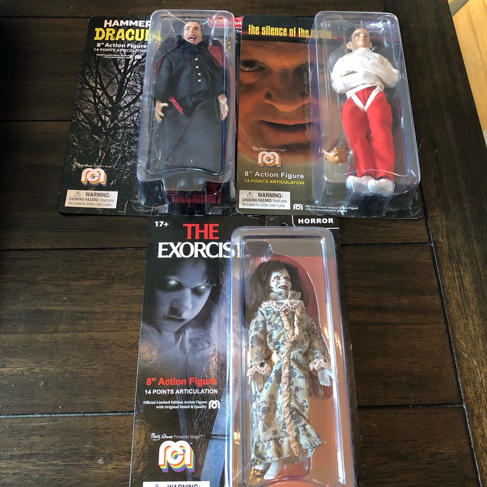 Mego 8” horror action figures